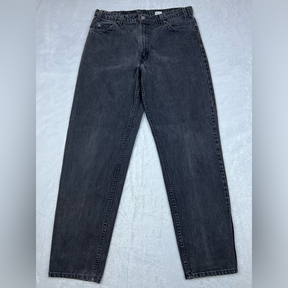 Vintage 1994 Levi’s 550 Orange Tab Relaxed Fit Tapered Leg Jeans fits 35x32